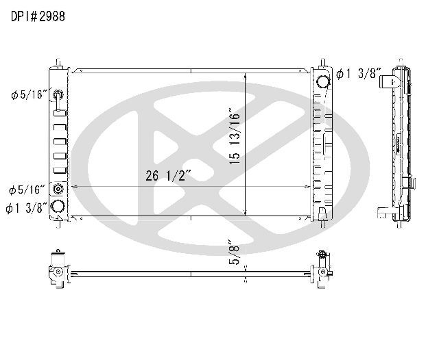 2007-2017 Nissan Altima Radiator (Koyorad)