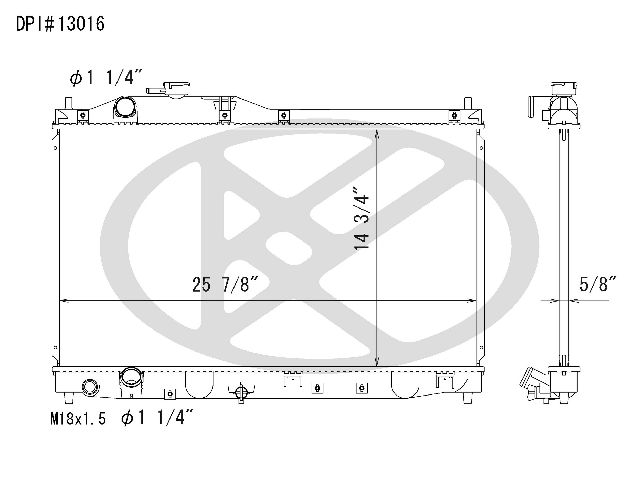 2000-2009 Honda S2000 Radiator (Koyorad)