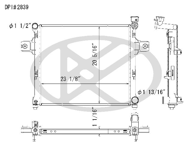 2006-2010 Jeep Commander Radiator (Koyorad)