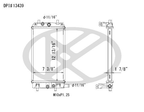 2014-2017 Honda Accord Radiator (Koyorad)