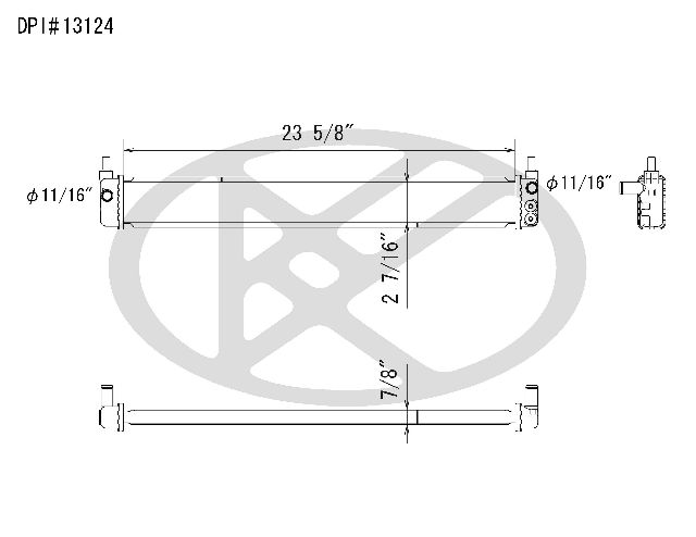 2010-2015 Toyota Prius Radiator (Koyorad)