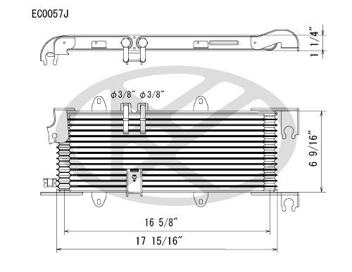 2008-2010 Toyota Sequoia Automatic Transmission Oil Cooler (Koyorad)
