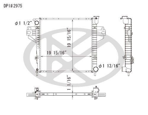 2007 Jeep Liberty Radiator (Koyorad)