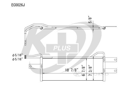 2006-2009 Dodge Ram 1500 Automatic Transmission Oil Cooler (Koyorad)