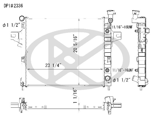 2001-2004 Jeep Grand Cherokee Radiator (Koyorad)