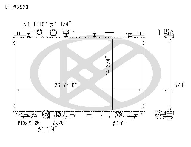 2006-2010 Honda Civic Radiator (Koyorad)