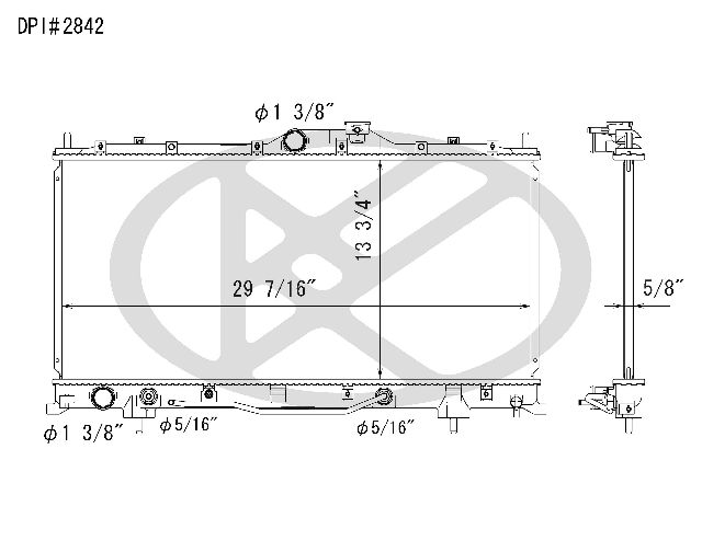 2006-2010 Mitsubishi Eclipse Radiator (Koyorad)