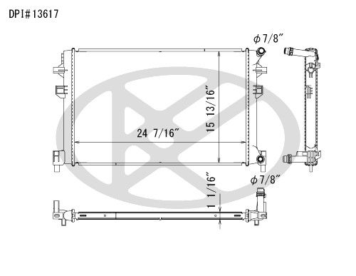 2019-2020 VOLKSWAGEN JETTA Radiator (Koyorad)