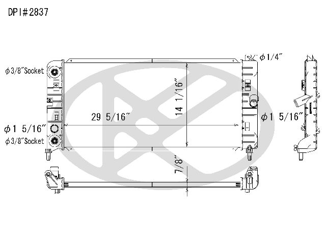 2006 Chevrolet Monte Carlo Radiator (Koyorad)