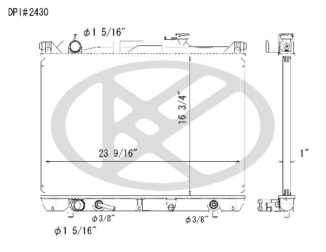 2002-2003 Suzuki XL-7 Radiator (Koyorad)