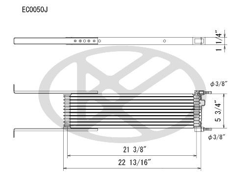 2001-2004 Dodge Caravan Engine Oil Cooler (Koyorad)