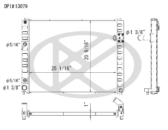 2009-2012 INFINITI FX35 Radiator (Koyorad)
