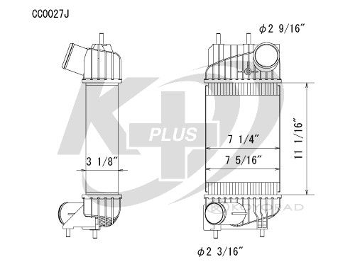 2011-2012 Nissan Juke Radiator (Koyorad)