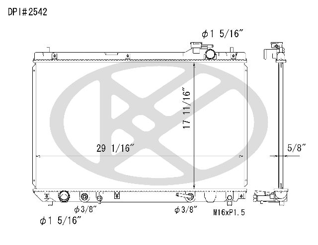 2001-2003 Lexus RX300 Radiator (Koyorad)