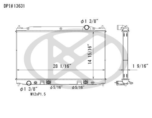 2017-2020 INFINITI Q60 Radiator (Koyorad)