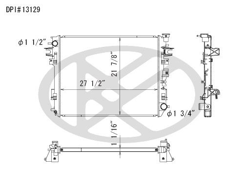 2019-2020 Ram 1500 Classic Radiator (Koyorad)