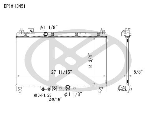 2015-2020 Honda Fit Radiator (Koyorad)