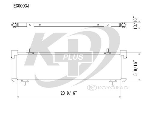 2010, 2009, 2008, 2007 Ford Edge Engine Oil Cooler