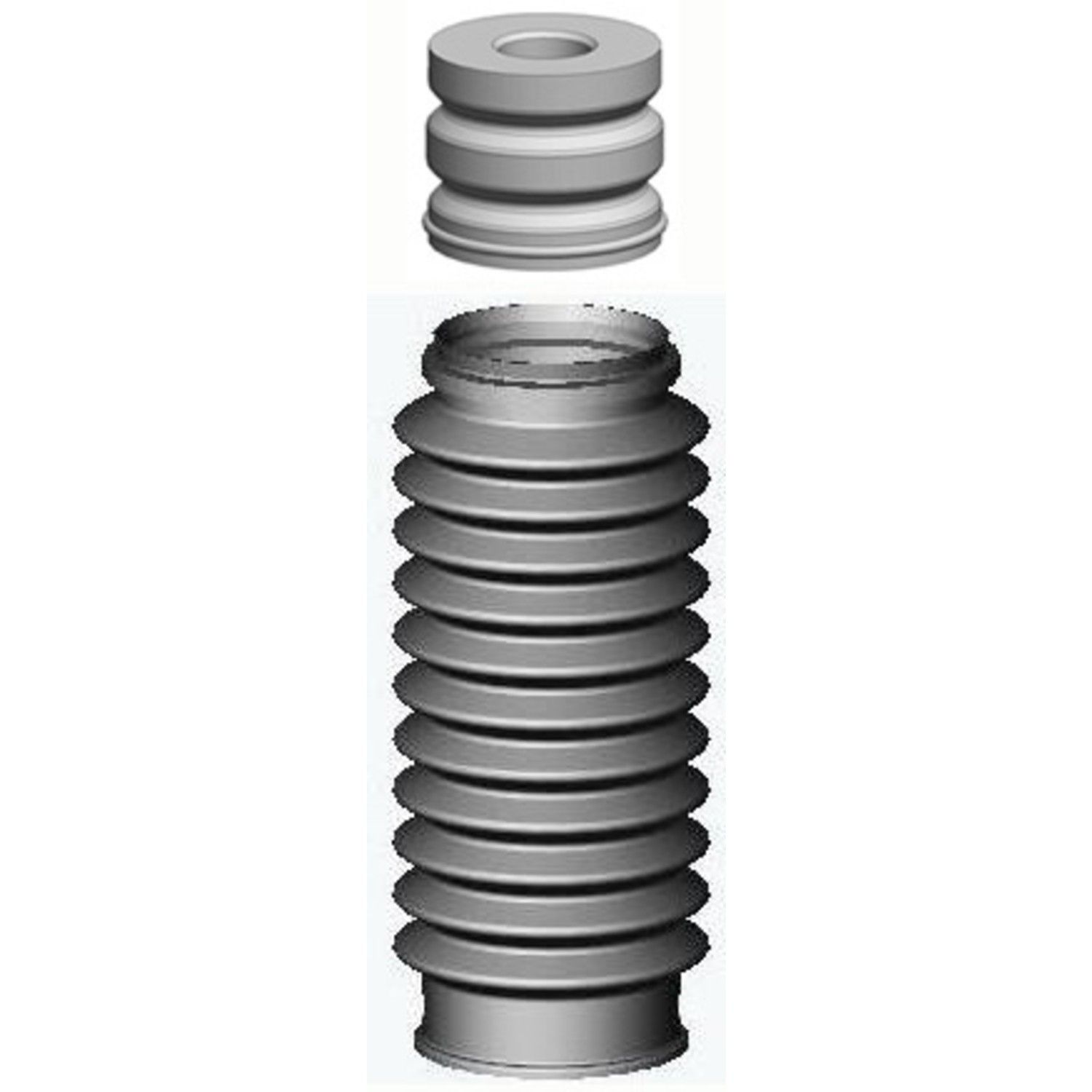 2013, 2012, 2011, 2010, 2009, 2008, 2007 Mazda 3 Suspension Strut Bellows