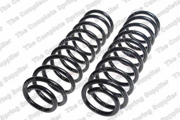 2007-2010 Jeep Wrangler Coil Spring Set - Front (Lesjofors)