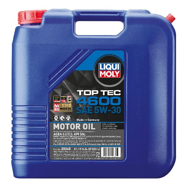 2018-2019 Chevrolet Equinox Engine Oil (Liqui Moly)