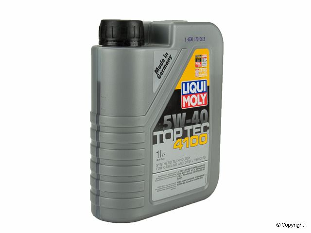 2018-2019 Chevrolet Equinox Engine Oil (Liqui Moly)
