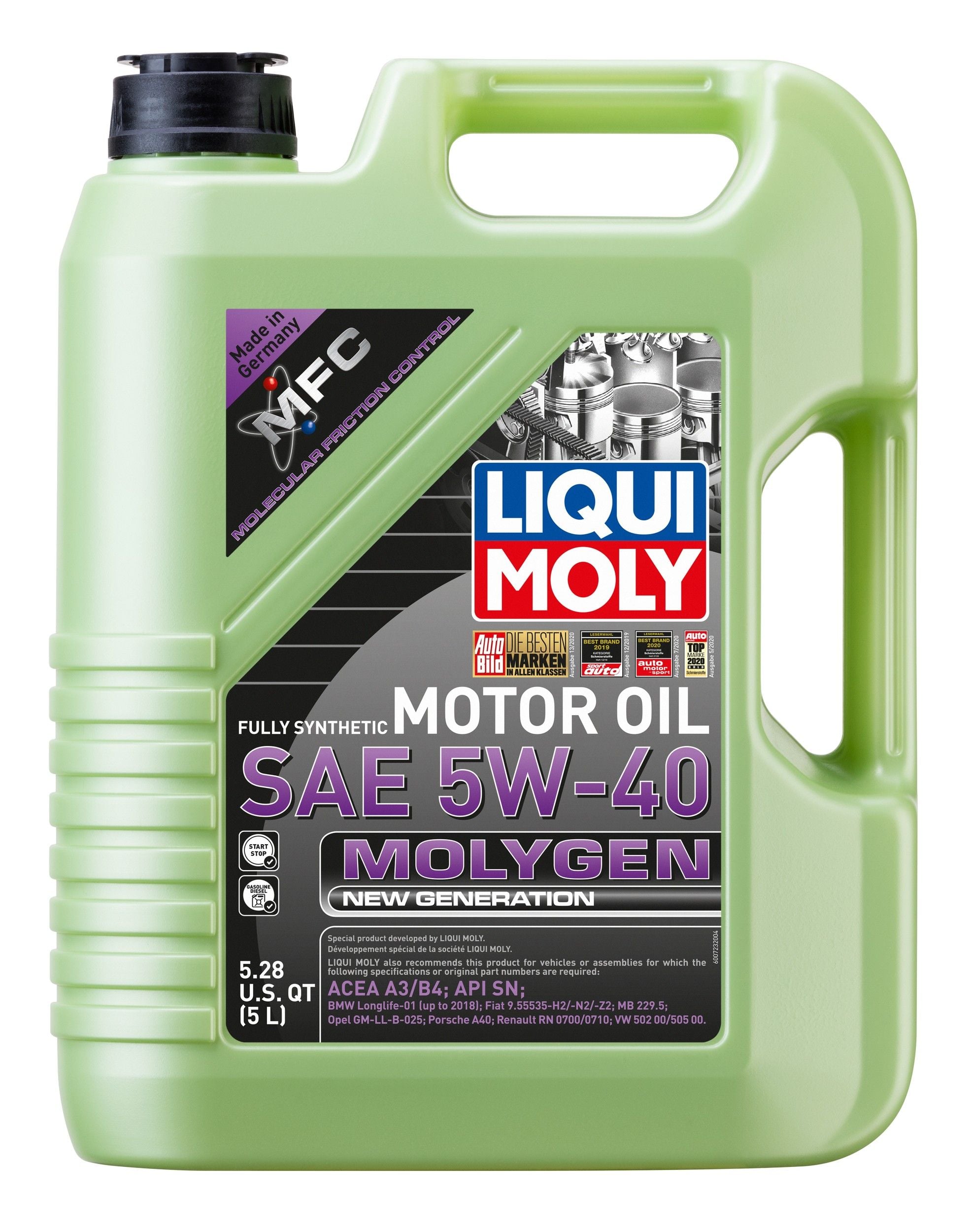 2003-2005 Peugeot 505 Manual Transmission Fluid Liqui Moly