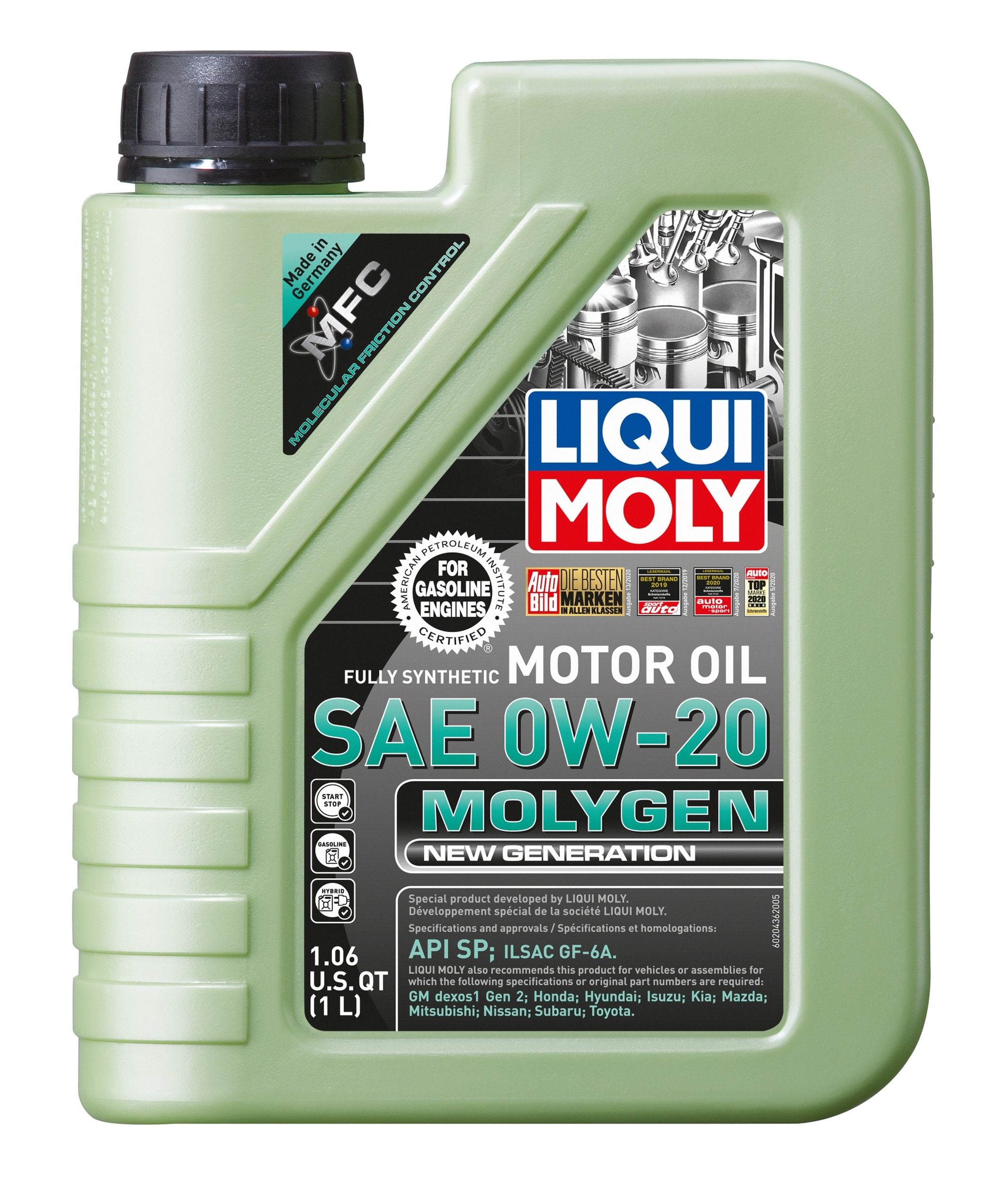 2021-2025 Acura ILX Engine Oil Liqui Moly