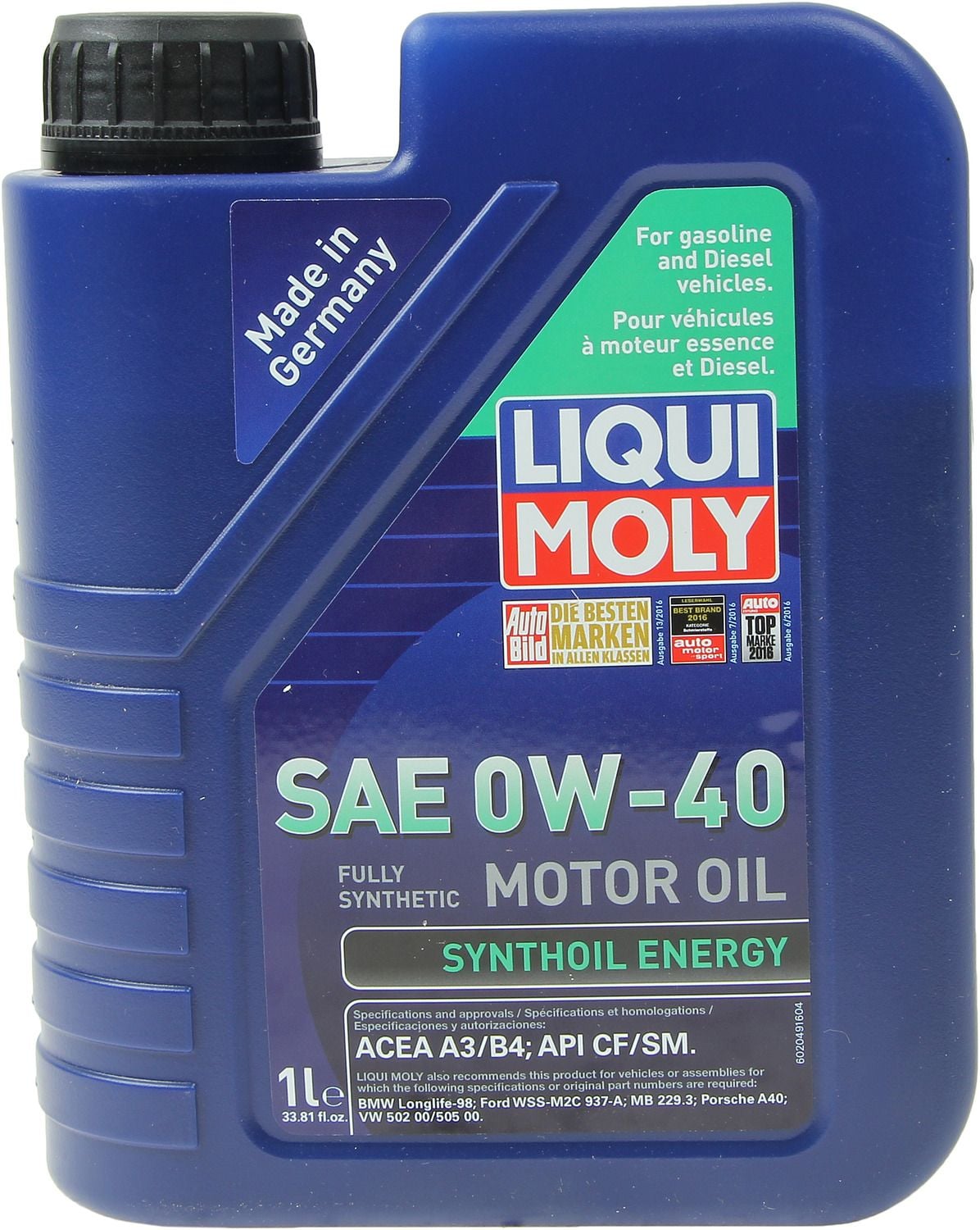2003-2005 Acura NSX Engine Oil Liqui Moly