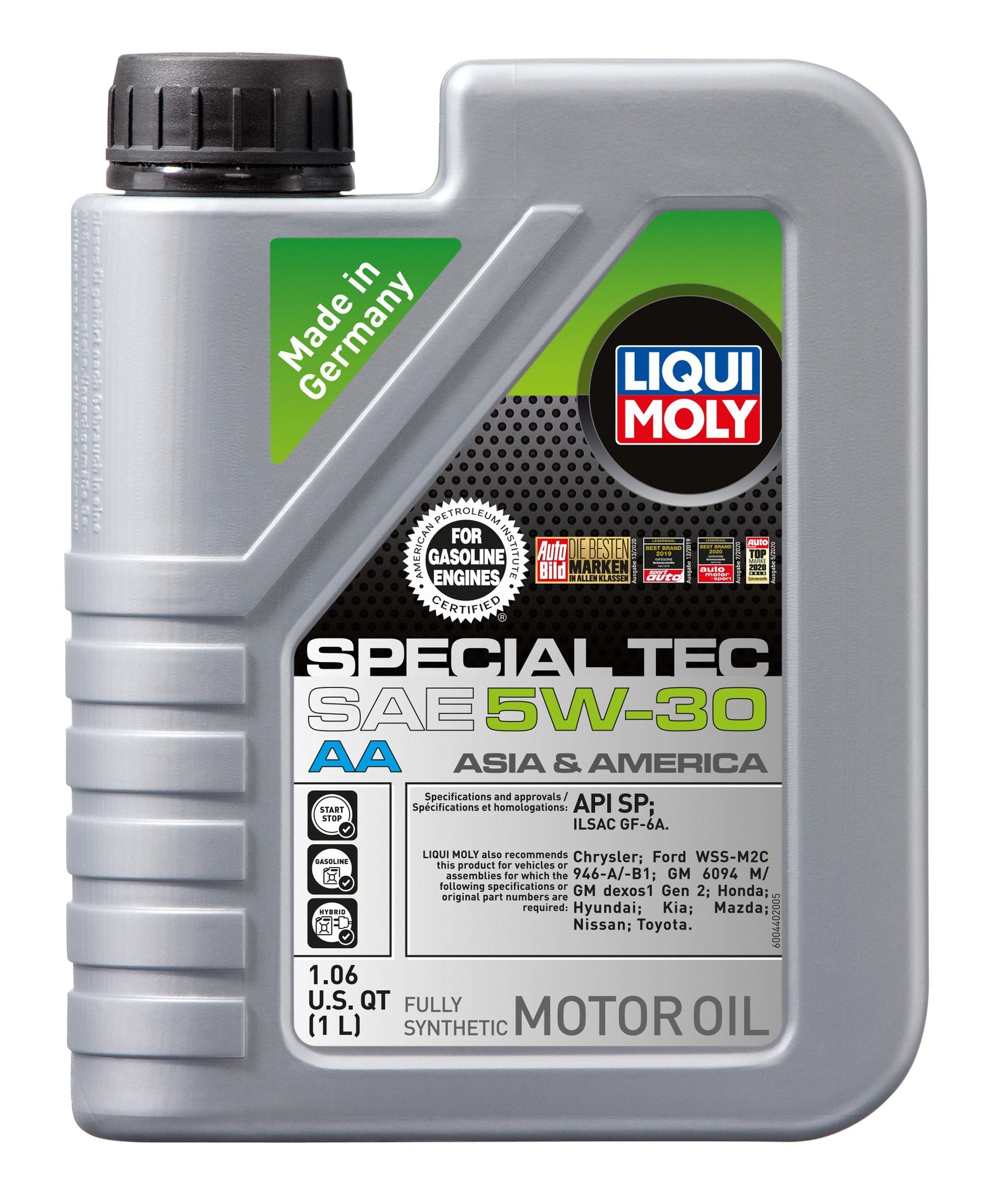 2002-2024 Acura SLX Transfer Case Fluid Liqui Moly