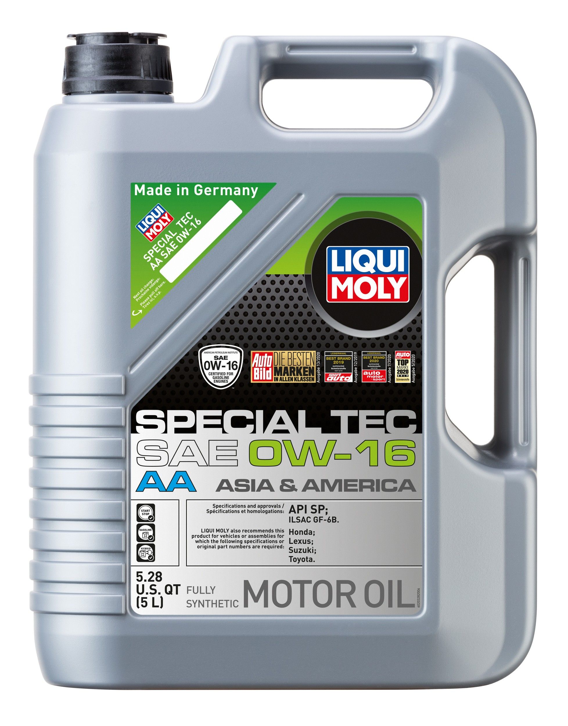 2025, 2024, 2023, 2022, 2021, 2020, 2019 Toyota Prius Engine Oil