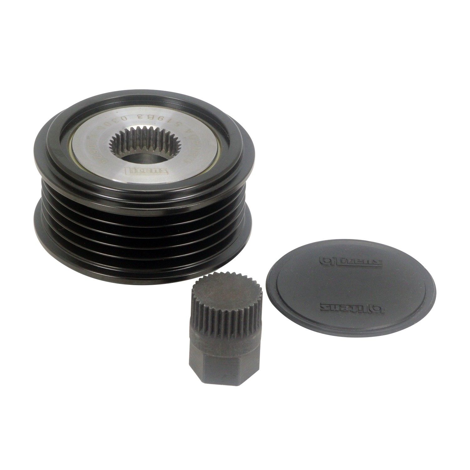 2011, 2010, 2009, 2008, 2007, 2006, 2005, 2004, 2003 Saab 9-3 Alternator Decoupler Pulley