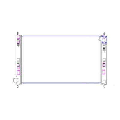 2008-2014 Mitsubishi Lancer Radiator (LKQ)