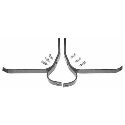 1947-1955 Chevrolet Suburban Bumper Mounting Kit - Front (LKQ)