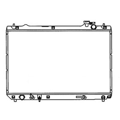 2004-2007 Toyota Highlander Radiator (LKQ)