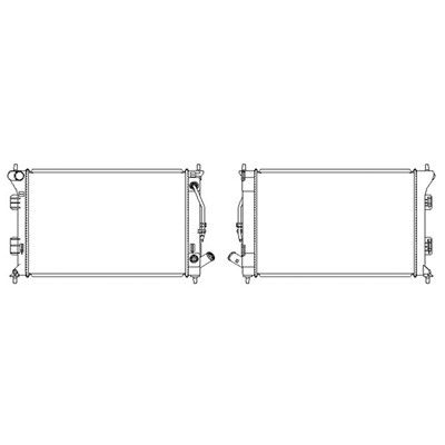 2012-2013 Kia Soul Radiator (LKQ)