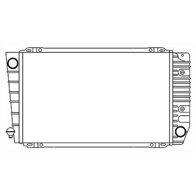 1991-1994 Lincoln Town Car Radiator (LKQ)