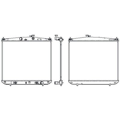 2018-2022 Lexus RX350L Radiator (LKQ)