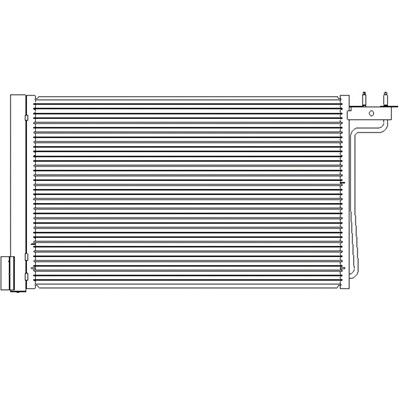 2015-2018 Ford Focus A/C Condenser (LKQ)