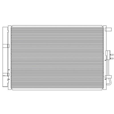 2012-2013 Kia Soul A/C Condenser (LKQ)