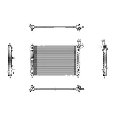2007-2016 GMC Acadia Radiator (LKQ)