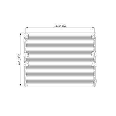 1996-2002 Toyota 4Runner A/C Condenser (LKQ)