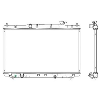2015-2020 Acura TLX Radiator (LKQ)