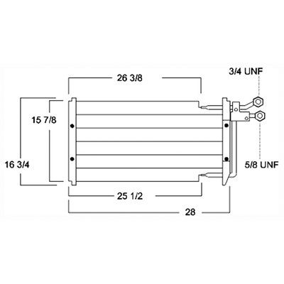 1978-1981 Buick Century A/C Condenser (LKQ)