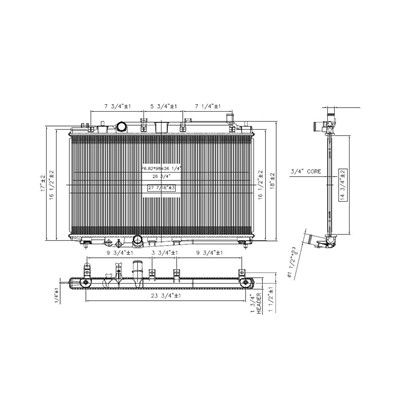 2016-2022 Honda HR-V Radiator (LKQ)