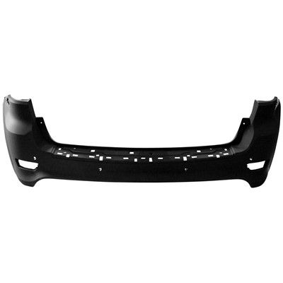2017-2021 Jeep Grand Cherokee Bumper Cover - Rear or Rear Upper (LKQ)