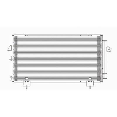 2001-2005 Toyota RAV4 A/C Condenser (LKQ)