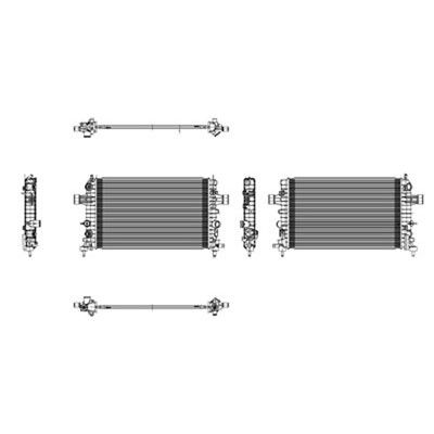2008-2009 Saturn Astra Radiator (LKQ)
