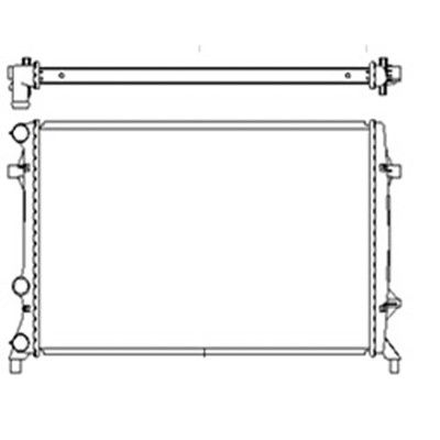 2012-2014 Volkswagen Passat Radiator (LKQ)