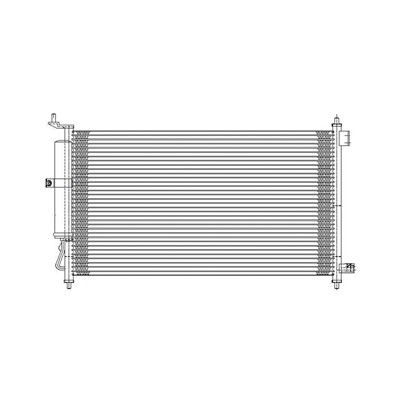 2009-2014 Nissan Cube A/C Condenser (LKQ)